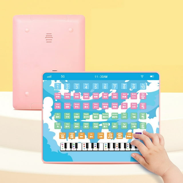 School Supplies College Rechargeable Touchscreens Tablet Learning Machine Multi-functional Early Learning Enlightenment Children's Toys, Children's Educational Toys Back to School Supplies