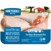 Honeysuckle White® Turkey Drumsticks, 3 Pieces Tray, Fresh, 1.5-3 lbs.