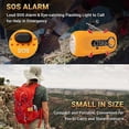 thumbnail image 4 of Emergency Radio with Solar and Crank 2000mAh Portable AM/FM Radio /blue, 4 of 4