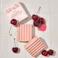 thumbnail image 3 of Kitsch Cleansing Tart Cherry Soap Bar with Refreshing Scent - Eco-Friendly Body Wash Women Love - Cherry Solid Bar Soap for Daily Use - Silicone, Sulfate and Paraben Free, Made in USA - 4oz, 3 of 4