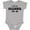 AC-Heather Grey, variant on Inktastic I Love My Grandpa with Arrow Boys or Girls Baby Bodysuit