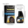 thumbnail image 3 of Fiudx Spray Abrillantador para Neumáticos de Automóvil, Protección Duradera, Previene El Envejecimiento de Los Neumáticos, Fácil Aplicación, Compatible con Múltiples Neumáticos, 120 Ml, Incluye Limpi, 3 of 5