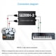 thumbnail image 5 of 2X ProDI-2 Caja Directa EstéReo Pasiva Caja DI de Audio Caja de InyeccióN Directa Bajo Ruido Guitarra Bajo DI Convertidor de Audio de 2 Canales, 5 of 5