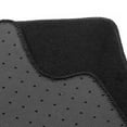 thumbnail image 6 of Ikon Motorsports Floor Mats Compatible with 2018-2023 Kia Stinger RWD Black Nylon Car Floor Mats Carpet Front Rear Row 4PCS Set, 6 of 9
