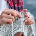 thumbnail image 5 of 2 Pcs Metal Knitting Crochet Loop Ring for Fingers, Adjustable Crochet Tension Ring, Knitting Thimbles for Crochet (Gold and Silver),2 pcs Silver, 5 of 5