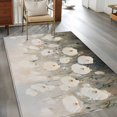 thumbnail image 2 of Spring Flowers Area&nbsp;Rug 2.7x5ft Oil Painting Style Abstract Beige Floral Non-Slip&nbsp;Washable Square&nbsp;Rugs Soft Felt Indoor Floor Mat for Bedroom Kitchen Living Room Bathroom, 2 of 9
