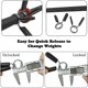 thumbnail image 3 of Spring Locks 25mm, 8 piezas Dispositivo de bloqueo de bloqueo de mancuernas, Spring Lock Dumbbell kaili Sencillez, 3 of 5