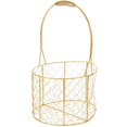 thumbnail image 1 of Decorative Iron Gift Basket for Home Use with Handle 1 Piece, 1 of 5