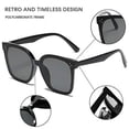 thumbnail image 4 of Gafas de sol MAXJULI de gran tamaño con protección UV400 para mujeres y hombres, 4 of 5