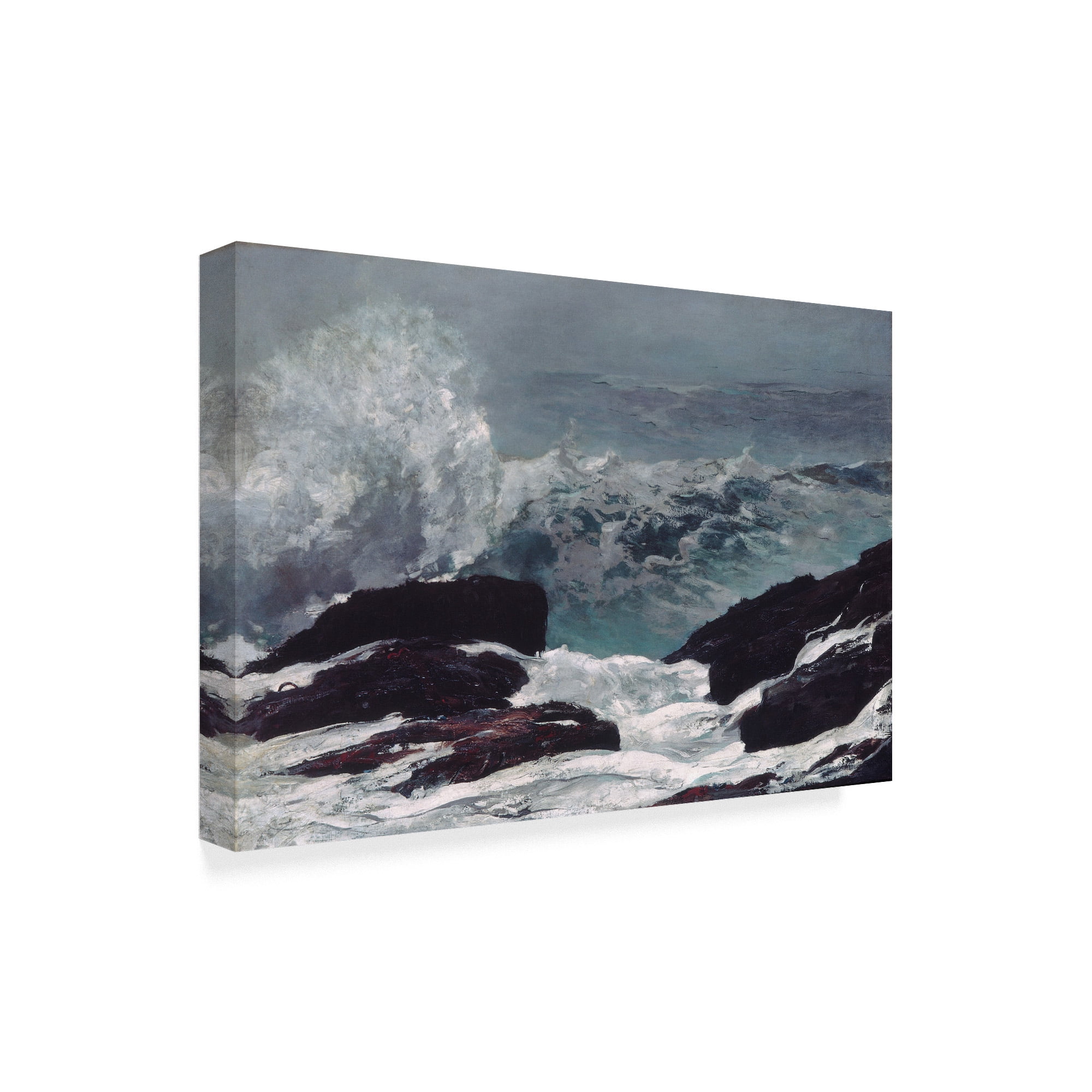 Trademark Fine Art 'Maine Coast, 1896 ' Canvas Art by Winslow Homer