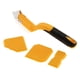 thumbnail image 1 of Juego de 4 herramientas de limpieza de silicona Sunnimix para calafateo y Sellador color amarillo, 1 of 8
