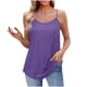 thumbnail image 5 of Tops de manga larga,Camiseta sin mangas para mujer, cuello redondo, informal, de poliéster, ligera, para uso diario y en casa, sopatenor, 5 of 9