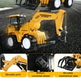 thumbnail image 6 of IGEED Excavator Toy Cars Electric Universal Engineering Vehicle Model Excavator for 1 2 3 4 5 6 Year Old Kids Christmas Birthday Gifts for Kids Age 3 4 5 6 Toddler Children, 6 of 14