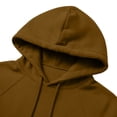 thumbnail image 5 of HappyYEE Men’s Fleece Hoodie Loose Drawstring Hooded Sweatshirt with Pockets Fall Long Sleeve Casual Pullover Tops XXL, 5 of 6