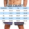 thumbnail image 3 of Men's 250 Anniversary USA Beach Shorts Loose Fit Drawstring Summer Vacation 250th Anniversary Shorts with Pockets, 3 of 4