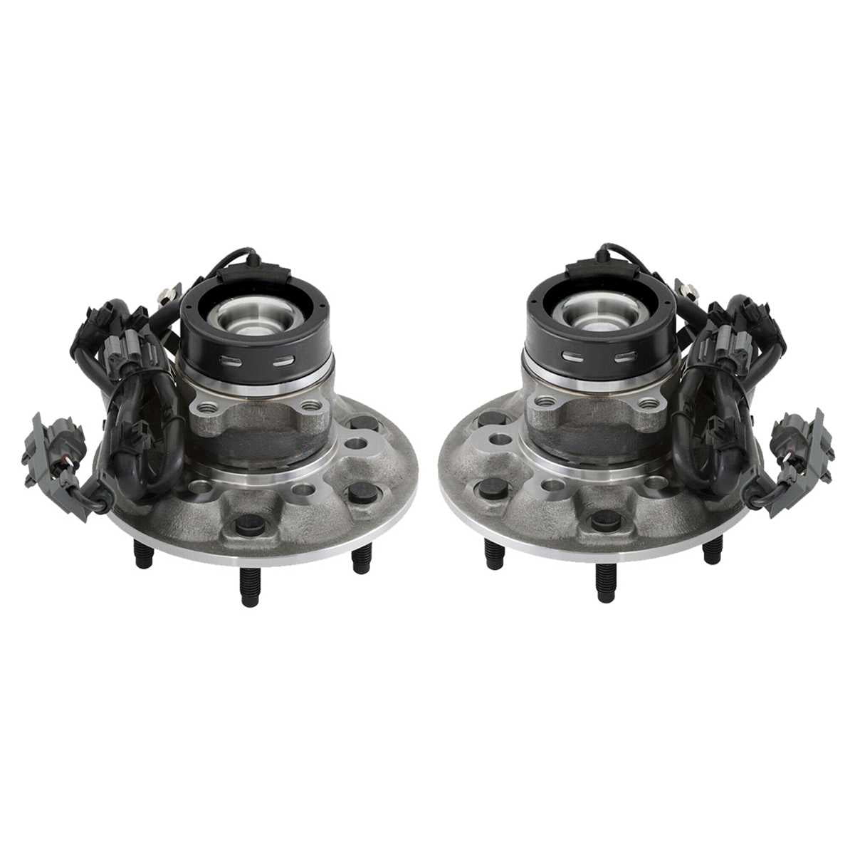 PAIR 4WD Front Wheel Hub Bearing Assembly For 2004-2008 GMC CANYON 