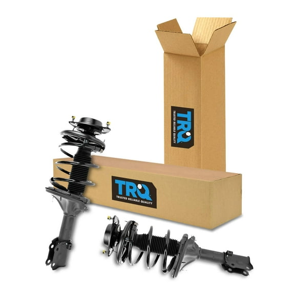 TRQ Loaded Complete Strut Spring Assembly Front Pair Set for 00-06 Elantra New SCA57091