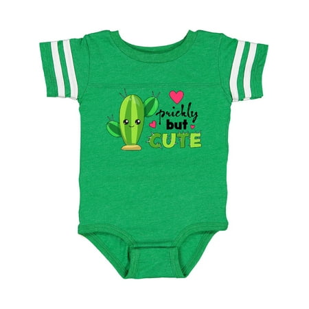

Inktastic Prickly but Cute cactus Gift Baby Boy or Baby Girl Bodysuit