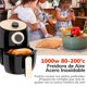 thumbnail image 4 of Freidora de aire Electrica Decakila Horno Air Fryer 200Â°c 2L INGCO KUEC007B, 4 of 6