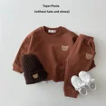 thumbnail image 1 of 2024 Fashion Toddler Baby Clothes Sets Cartoon Bear Sweatshirt+ Pants 2Pcs Suits Autumn Kids Outfits Set Christmas Gift, 1 of 6
