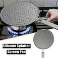thumbnail image 3 of Silicone Splatter Screen for Frying Pan 12",No Splatter Pan Cover Grease Splatter Guard for Cooking to Stop Hot Oil Splatter Pan Cover Heat Resistant, 3 of 8