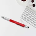 thumbnail image 3 of Bolígrafo multiusos para la táctil, bolígrafo Stylus, herramienta de tecnología, bolígrafo, regla , bolígrafo funciones pa rojo BLESIY Bolígrafo multifuncional, 3 of 6