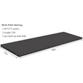 thumbnail image 2 of Decksplore Metal Laminate Shelving for 35 Cu.ft Horizontal Storage Shed, One Shelf to Hold 44 lbs, 46 in * 15 in, One Piece in The Package with 4 Screws, 11LBS, 2 of 8