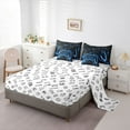 thumbnail image 5 of Castle Fairy Teens Honeycomb Video Game Bedding Comforter Set,Futuristic Full Bedding Set, 5 of 8