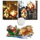 thumbnail image 4 of Luz LED decorativa de Papá Noel para Navidad, decoración de ventana navideña, silueta grande Trineo, 4 of 9