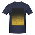 thumbnail image 4 of Bingfone Gold Glitter Gradient Men'S Loose Fit Short-Sleeve Pocket T-Shirt, 4 of 7