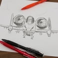 thumbnail image 6 of Pentel Twist-Erase GT (0.7mm) 1-CLICK Pencil, Asstd Barrels, 3-Pk, 6 of 6