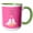 Green/White, variant on 3drose, True Love Birds - Cute Art - Animals - Adorable, 11oz Mug