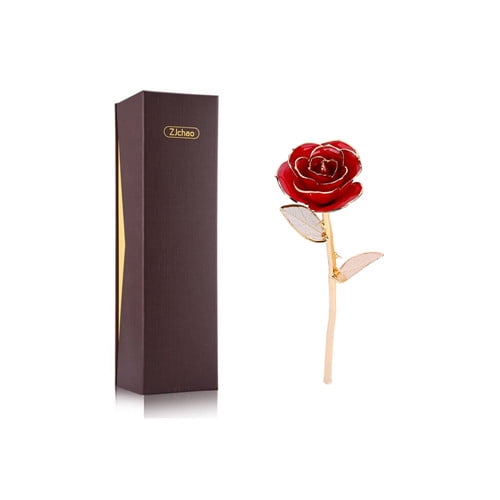 GOLD COLOUR GOLDEN ROSE FLOWER VALENTINES MOTHERS DAY GIFT WEDDING ANNIVERSARY
