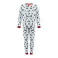 thumbnail image 1 of FOCUSNORM Family Matching Pajamas Set Adult Kids Animal Print Sleepwear, 1 of 9