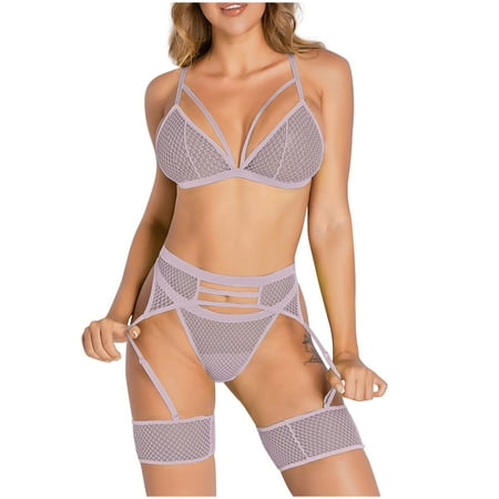 DISKEBUISS Women Lace Lingerie Sheer Spaghetti Strap Breathable Fashion Sexy Sleepwear