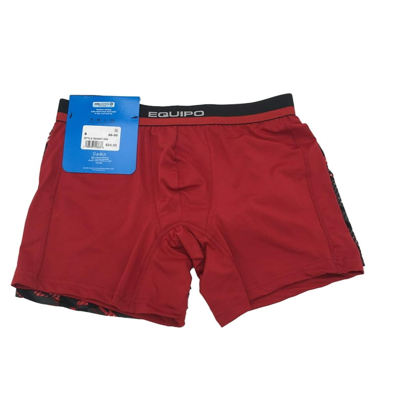 Equipo Performance Mens 2 Pack Boxer Brief Underwears Size Small 28-30