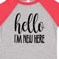 thumbnail image 4 of Inktastic Hello, I'm New Here Boys or Girls Toddler T-Shirt, 4 of 5
