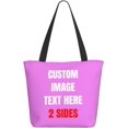 thumbnail image 3 of Custom Tote Bag With Logo Photo, Custom Bag, Personalized Shopping Bags Reusable Grocery Bags Bulk For Work Travel Gifts, 3 of 8