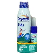 Coppertone Kids SPF 50 Sunscreen Continuous Spray 6 oz and Stick SPF 55 0.6 oz