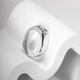 thumbnail image 4 of 2ct D Color Emerald Cut Moissanite Engagement Ring For Men 925 Sterling Silver 18K Gold Plated Wedding Band Man Ring, 4 of 7