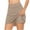 Khaki, variant on Sakmal Shorts for Women Oversized Gray Athletic A line 6" Comfy Mini Skirt Skorts for Women