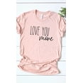 thumbnail image 3 of Love You More Graphic Tee T-Shirt PLUS, 3 of 9