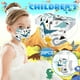 thumbnail image 2 of Máscara infantil HUOGUO Desechable de 3 capas Meltblown, 20 unidades, 2 of 4