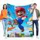 thumbnail image 1 of Super Mario anti-pilling, suave, ligera, esponjosa y acogedora de lujo para hogar y cocina – Perfecta para niños y adultos,120X150cm, 1 of 6