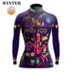 thumbnail image 3 of Jersey de ciclismo de manga larga para mujer, nuevo estilo de México, ropa de equipo de polar fino e invernal para primavera y otoño, maillot de ciclismo para mujeres, 3 of 5