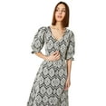 thumbnail image 3 of Dorothy Perkins Womens Broderie Button Through Midi Dress, 3 of 5