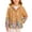 Multicolor-06, variant on Nugftut Girls Jacket Hooded Print Lightweight Windproof Zip-Up Coat for Kids Size 1-2