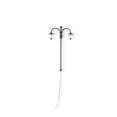 thumbnail image 1 of Advancent Modelo de lámpara de vía férrea, escala 1:87, tamaño de camino, accesorios de paisaje, cabezas, farola de Metal LED decorativa para Artesanía Negro (blanco cálido) Advancent HA066884-04, 1 of 6