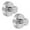 Silver, variant on ZZERHUOO Metal Cooking Spoon Flat End Seamless Screw Hooks Reusable Hangers Upgraded Suction Cup Hooks For Door Wreath Hooks For Wooden Front Door Luxe Hold No Drill Hook & Rustproof For