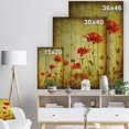 thumbnail image 5 of Design Art - Poppy Flowers on Grunge Background, 5 of 5